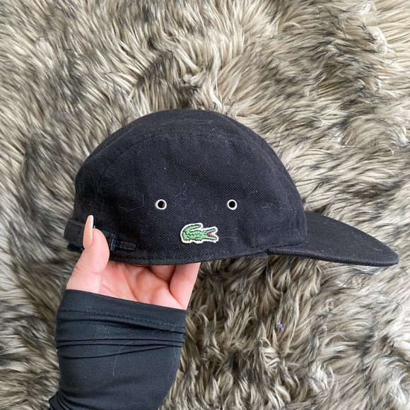 lacoste 5 panel hat